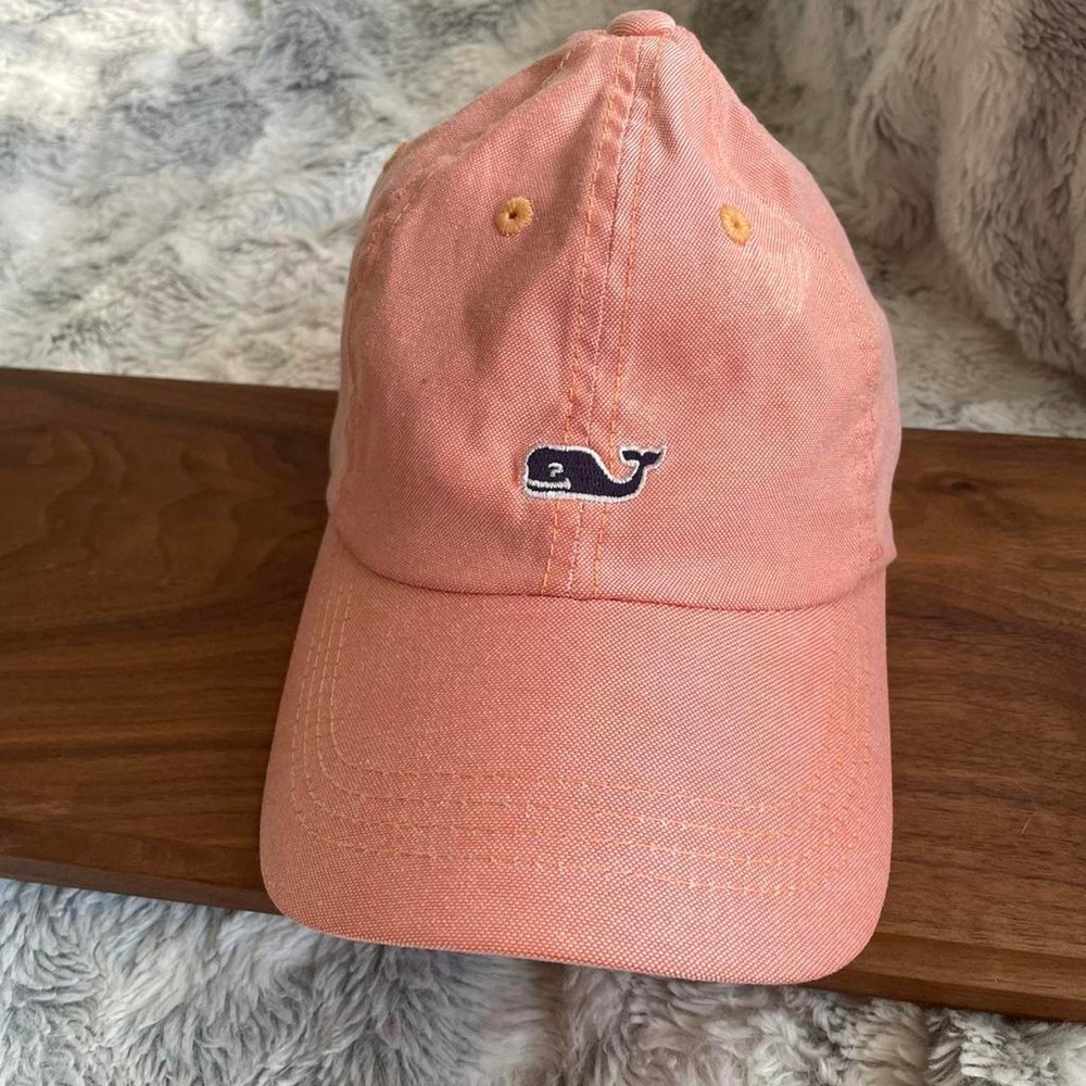Vineyard Vines pink baseball cap